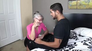 Horny Granny Sucks - Granny sucking dick Porn Videos - PornWatchers.com